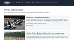 Desktop Screenshot of kartraces.nl