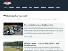 Tablet Screenshot of kartraces.nl